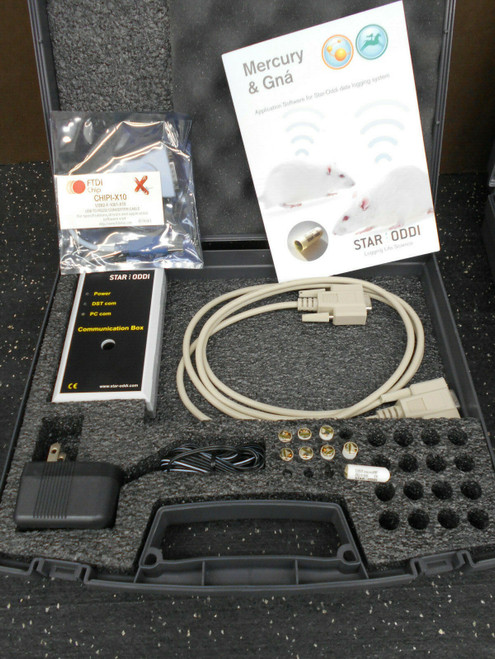 New STAR ODDI TELEMETRY SYSTEM COMMUNICATION BOX W 8 MICRO RF DATA RECORDERS  - Product Image