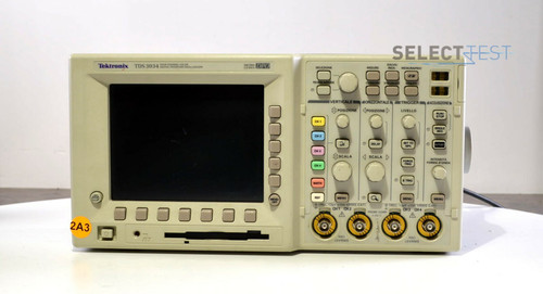 Used TEKTRONIX TDS3034 DIGITAL PHOSPHOR OSCILLOSCOPE, 300 MHZ, 4 CHANNELS REF791 - Product Image