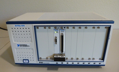 Refurbished National Instruments PXIE-1078 PXI Chassis w NI PXIe-8360 and NI PXLe-2575 199458c-01L - Product Image