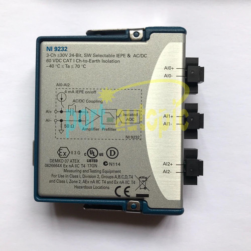 Used USED 1PC NI-9232 NI 9232 C Series Sound and Vibration Input Module  - Product Image