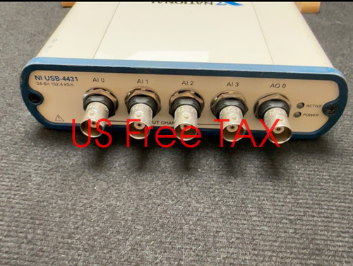 Used National Instruments NI USB-4431 24-Bit Analog IO 102.4 kSs ±10 V 1pcs usb-4431 - Product Image