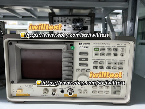 Used 1PCS HP 8595E Portable Spectrum Analyzer 9 kHz to 6.5 GHz HP8595E USED, IW - Product Image