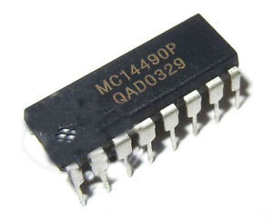 25pcs MC14490P MOTOROLA IC