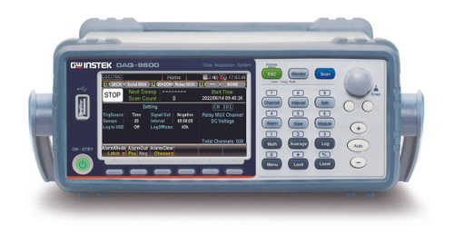 New GW Instek DAQ-9600 Data Acquisition System 3-Slot Mainframe  6.5 Digit DMM - Product Image