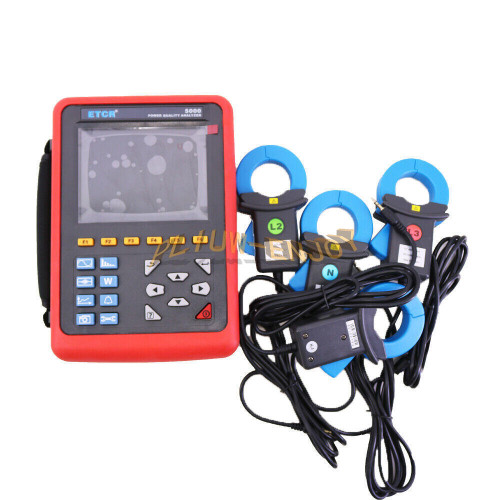 New NEW ETCR5000040B Multi-functional Power Quality Analyzer 3 Phase Power Analyzer  - Product Image
