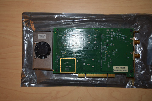 Used Agilent U1067A Acqiris DP110 Digitizer PCI Digital Oscilloscope 250MHz 1GSs M8M U1067A-002 - Product Image