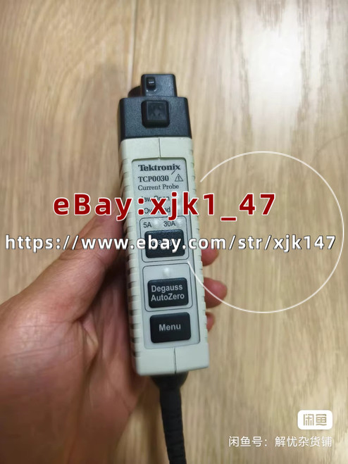 Used Tektronix TCP0030 Current Probe 120 MHz 30A w 90 warranty xjk  - Product Image