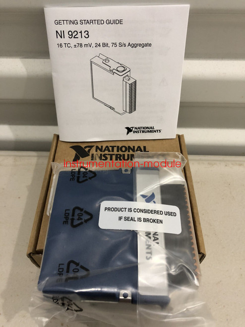 New NEW  SEALED - National Instruments NI 9213 cDAQ Temperature Thermocouple Module NI-9213 - Product Image