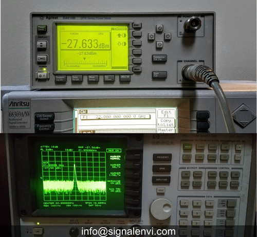 Used HPAgilent 8563A, Fresh Align and CAL - 22 GHz Spectrum Analyzer  - Product Image