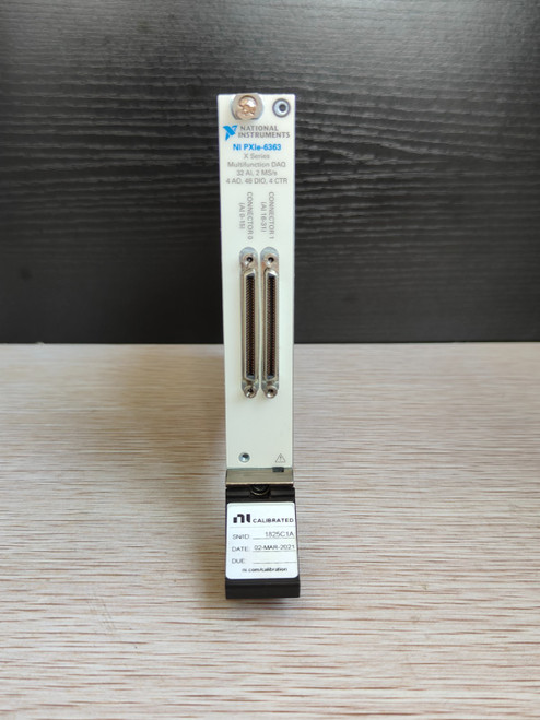 New NI PXIe-6363 Multifunction IO Module - Product Image