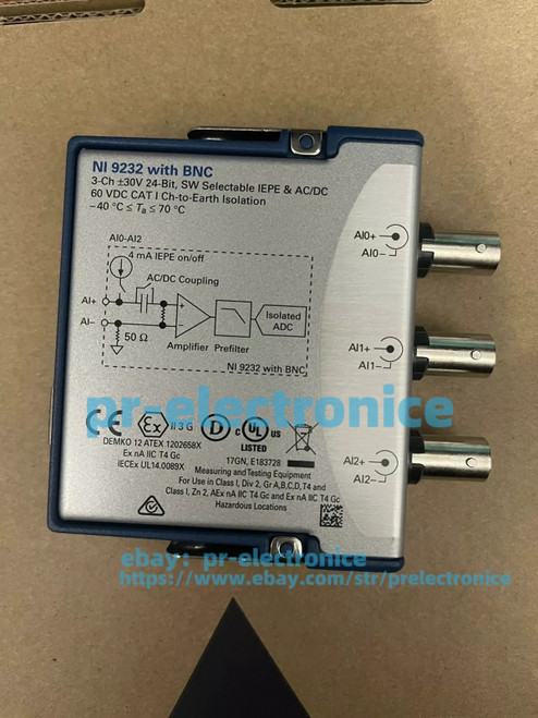 Used 1PC NI-9232 NI 9232 C Series Sound and Vibration Input Module USEDpr  - Product Image