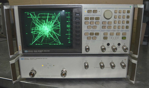 Used HP 8753A Network Analyzer  85046A S-Parameter Test SetA09 - Product Image