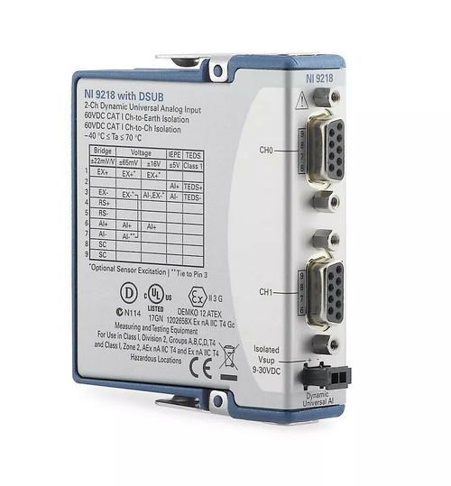 Used NI-9218 NI 9218 D-Sub connection 783362-01  - Product Image