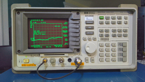 Used HP 8596E Spectrum Analyzer, 9kHz to 12.8GHz - Product Image