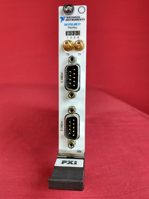 Used National Instruments PXI-8517 2-Port PXI FlexRay Interface Module  - Product Image