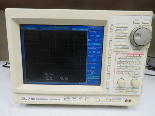 Used Yokogawa DL716 701830 16 Channel Oscilloscope 16 Modules - OT61 - Product Image