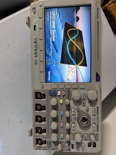 Used Tektronix DPO3034 300MHz 2.5GSs Digital Phosphor Oscilloscope - Product Image