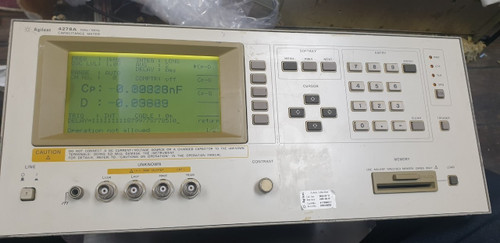 Used Agilent 4278A Capacitance Meter, Opt 202101301 - Product Image