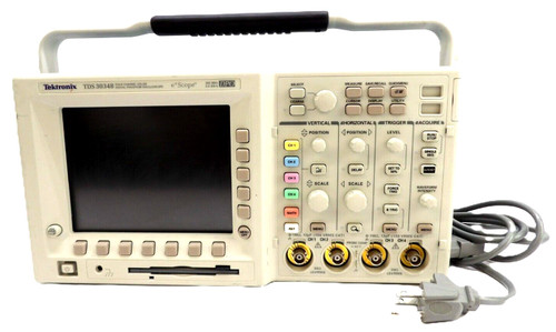 Used Tektronix TDS3034B 4-Channel 300MHz Digital Phosphor Oscilloscope eScope Tested - Product Image