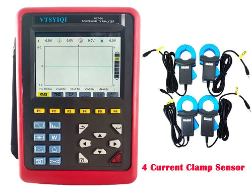 New Energy Quality Meter 3 Phase Power Quality Analyzer with 0.10-100A CT Size ?40mm 202407221540 - Product Image