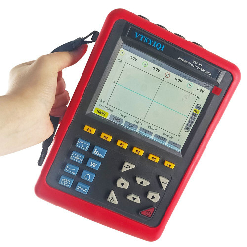 New Power Quality Analyzer with Current Clamp 0.10A100A Frequency 40Hz70Hz DZF-3Q-100A - Product Image