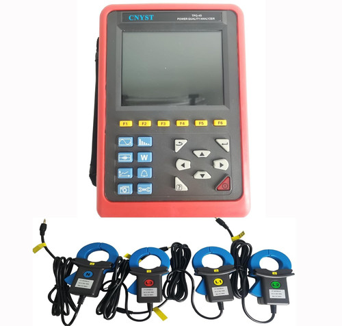 New Power Quality Analyzers Three Phase Energy Quality Meter With 4PCS Current Clamp 2024 - Product Image