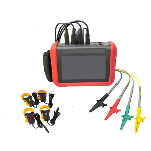 New 3 Phase Power Quality Meter with 4 PCS Current Clamps 100A Touch Screen 20251218101 - Product Image