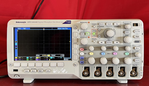 Used Tektronix DPO2024B 4-Channel Digital Phosphor Oscilloscope, 200 MHz, SN C030491 - Product Image