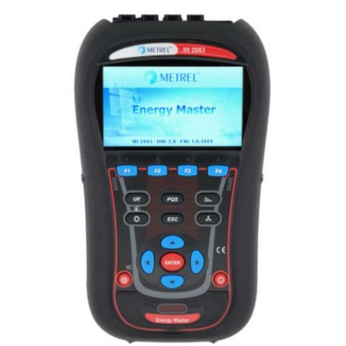 New Metrel MI 2883 Energy Master Power Quality Analyzer PQA Standard Set MI 2883 ST - Product Image