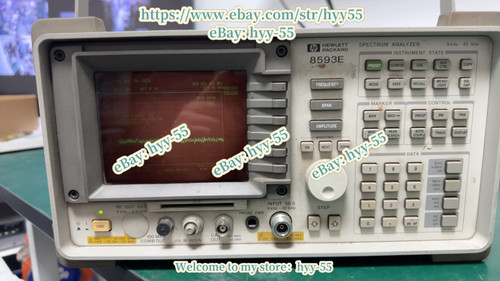 Used Agilent 8593E spectrum analyzer,ms 9KHz-26.5GHz-55 - Product Image