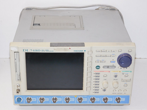 Used Yokogawa DL7480 701470 2GSs 500MHz 8 Channel Digital Oscilloscope D-J1B5E4P4 - Product Image