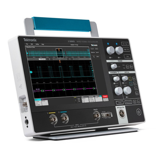 New Tektronix MSO22 2-BW-70 MSO Oscilloscope  70 MHz, 2-Ch, 2.5 GSs, 10 Mpts - Product Image
