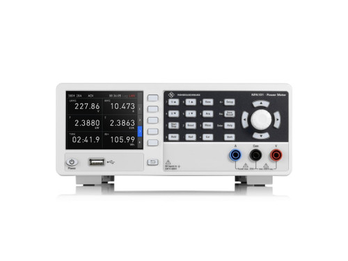 New Rohde  Schwarz NPA101 - Power Meter DC to 100 kHz, 600 V, 20 A, 50 uW to 12 - Product Image