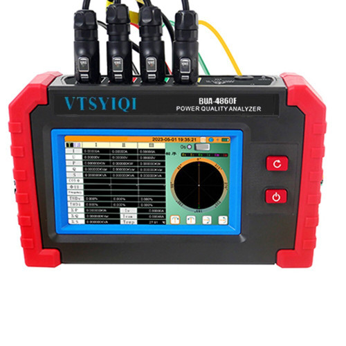 New Three Phase Power Quality Analyzer Meter Monitor with Clamp 10.0A6000A 1mA 2025 - Product Image