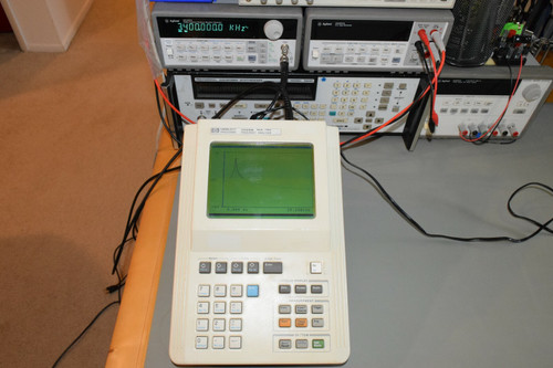 Used HP 3569A Handheld Realtime 22.4kHz FFT Dynamic Signal Analyzer Option AY2, 2 ch - Product Image