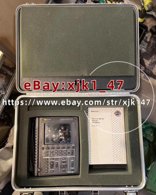 Used Tektronix THS720 digital real-time oscilloscope with casingxjk  - Product Image