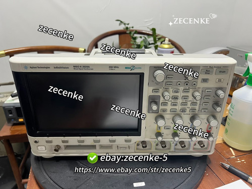 Used 1PCS Agilent Keysight MSOX2024A Oscilloscope, 4 channel, 200 MHz Good function - Product Image