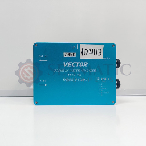 New NEW VECTOR OZONE-IN WATER ANALYZER VECT-100  RANGE 0-80PPM , V948 TESTED - Product Image