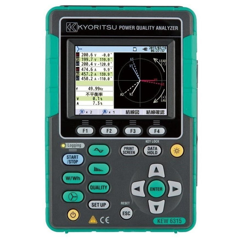 New Brand New KYORITSU KEW6315 Power Quality Analyzer Original Main body only Japan - Product Image