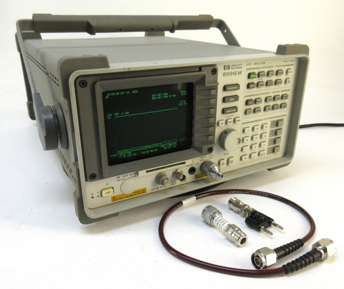 Used HP Agilent 8591EM EMC Analyzer 9 kHz to 1.8 GHz, 85700A Card, LTE-CC129-25-N Kit - Product Image