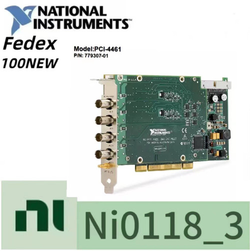 New NI PCI-4461 779307-01 2-Input  2-Output Dynamic Signal Analyzer new box pci-4461 - Product Image