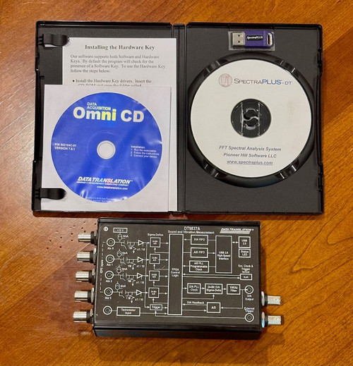 Used DT9837A Dynamic Signal Analyzer 24-bit, 52.7 KHz WITH SpectraPLUS-DT Software - Product Image