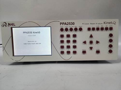Used Newtons4th N4L PPA2530 Precision Power Analyzer, DC and 10 mHz to 2 MHz, 3 phase - Product Image