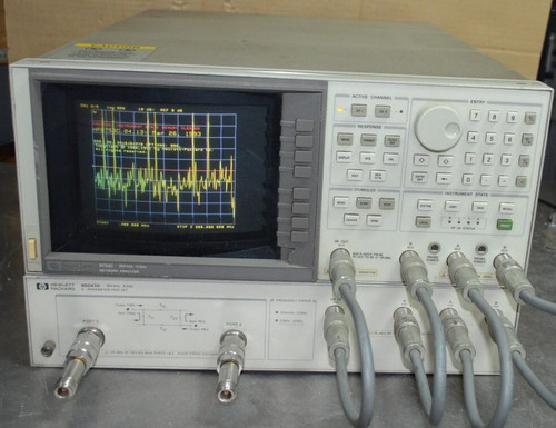 Used HP 8753C 300kHz-6Ghz Network Analyzer 85047A S-Parameter A412 - Product Image