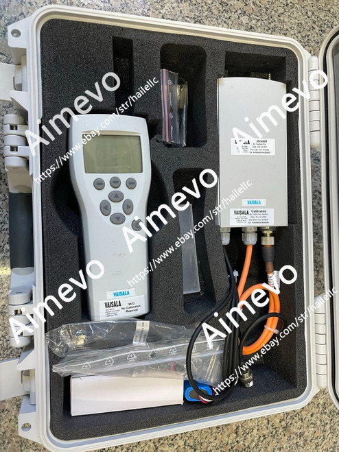Used VAISALA handheld pump-type CO2 measurement kit MI70GMP221 complete set 123B - Product Image
