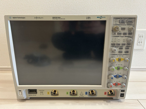 Used Agilent MSO9104A Oscilloscope 1 GHz, 4 analog plus 16 digital channels - Product Image