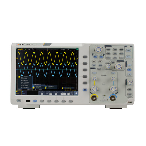 New OWON XDS4352 10.4 Touch 2ChDigital Oscilloscope VGA 1CH 50MHz 250MSaS Awg Dmm Non applicable - Product Image