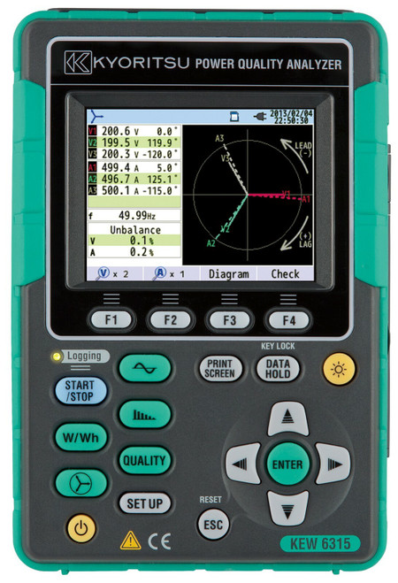 New KYORITSU 6315-01 Power Quality Analyzer Set  - Product Image