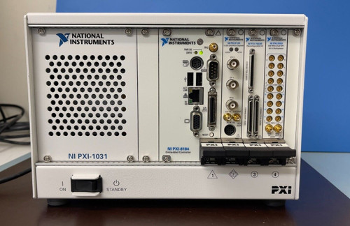 Used National Instruments NI PXl-1031 WPXl-8184, PXl-5124, PXl-7833R and PXl-2593 - Product Image