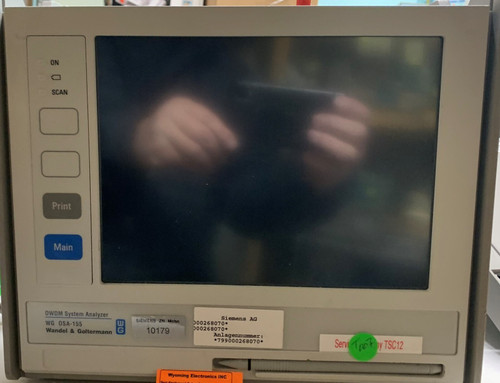 Used WG OSA 155 DWDM ANLAYZER - Product Image